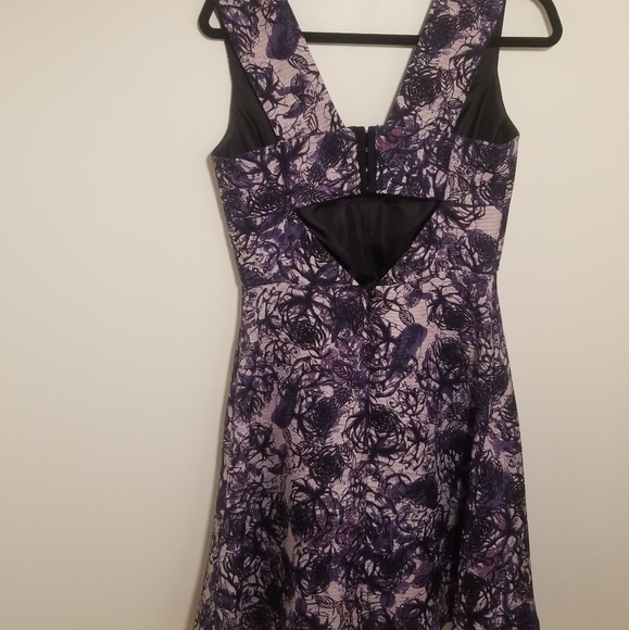 RW floral fit and flare dress - Picture 4 of 4